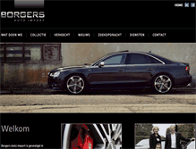 Tablet Screenshot of borgersautoimport.nl